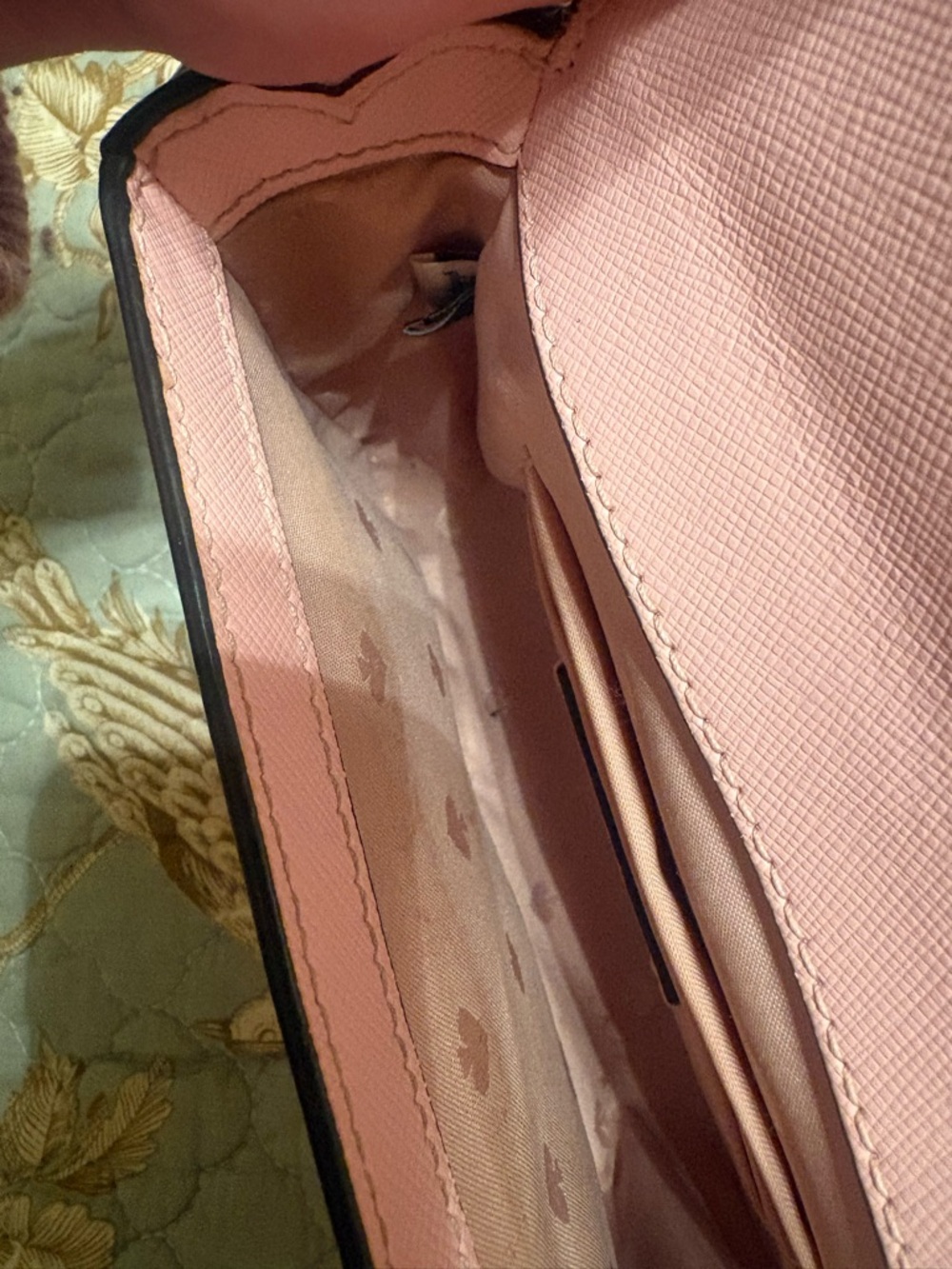 Kate Spade Staci Small Square Crossbody Purse, Light Pink - Picture 7 of 7